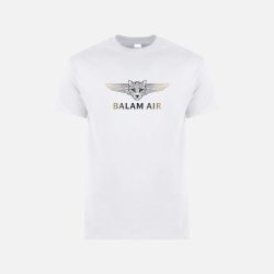 Front Design Balam Air T-shirt with Balam Air Logo